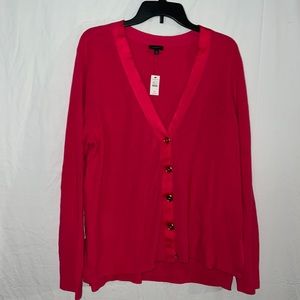 Women’s Talbots button down, sweater size extra large